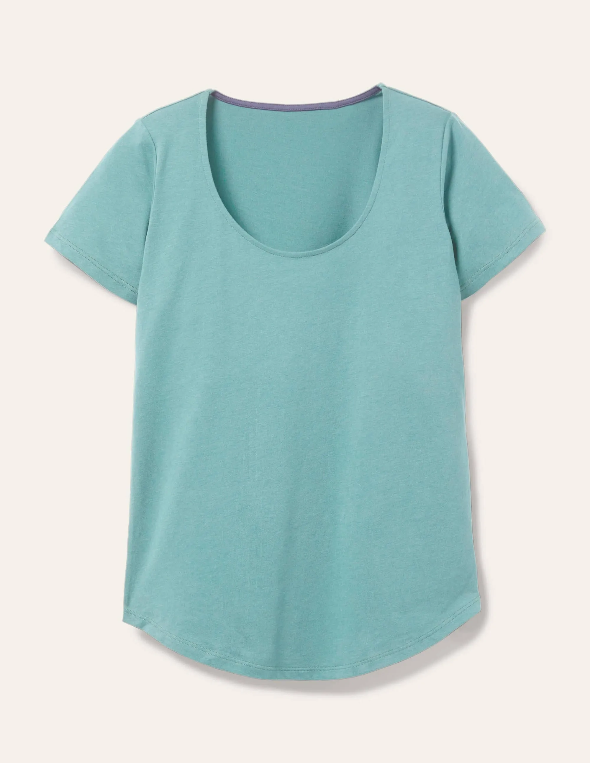 Supersoft Scoop Tee-Apple Mint